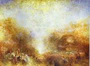 J.M.W. Turner Mercury Sent to Admonish Aeneas oil painting reproduction
